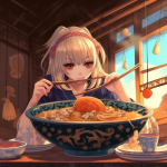 【NFT】Ramen Lover Hungry Girl