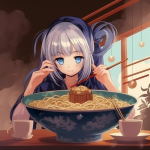 【NFT】Ramen Lover Hungry Girl #15