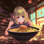 【NFT】Ramen Lover Hungry Girl #18