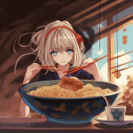 【NFT】Ramen Lover Hungry Girl #27