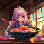 【NFT】Ramen Lover Hungry Girl #29