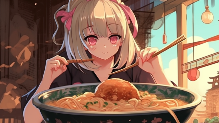 【NFT】Ramen Lover Hungry Girl #3