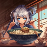 【NFT】Ramen Lover Hungry Girl #33