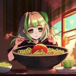 【NFT】Ramen Lover Hungry Girl #34