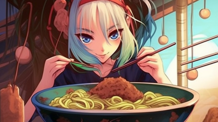 【NFT】Ramen Lover Hungry Girl #35