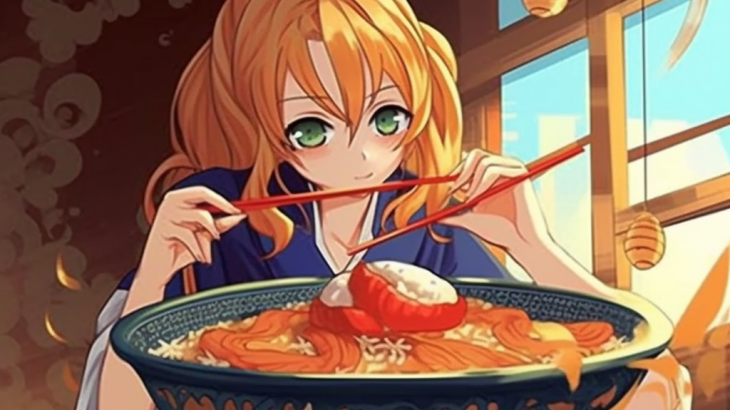 【NFT】Ramen Lover Hungry Girl #42