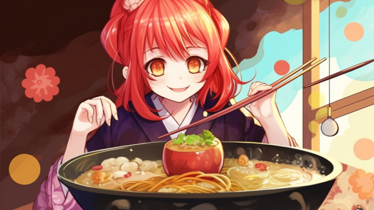 【NFT】Ramen Lover Hungry Girl #48