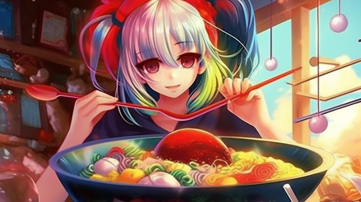 【NFT】Ramen Lover Hungry Girl #51