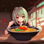 【NFT】Ramen Lover Hungry Girl #99